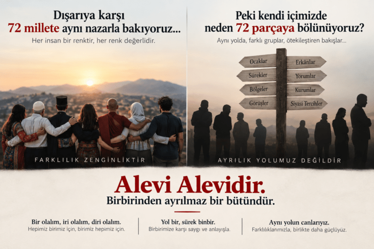 Alevi Alevidir: 72 Millete Bir Gözle Bakarken Neden Birbirimizi Ötekileştiriyoruz?