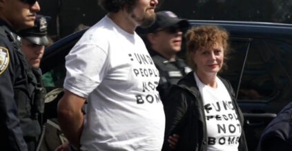Netanyahu’nun BM Konuşmasına New York’ta Filistin Protestosu: Susan Sarandon Gözaltına Alındı