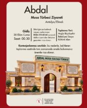 Pir Sultan Abdal Kültür Derneği Muğla Şubesi’nden Abdal Musa Sultan Türbesi’ne Ziyaret Çağrısı
