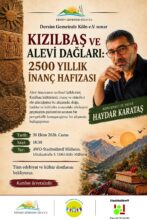 Köln’de “Kızılbaş ve Alevi Dağları: 2500 Yıllık İnanç Hafızası” Konulu Söyleşi Düzenlenecek
