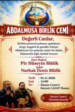 Hanau Cemevi’nde Abdal Musa Birlik Cemi Düzenlenecek: “Birlikte Yürürsek Yolumuz Aydınlanır”