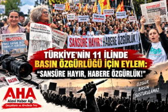 Türkiye’nin 11 İlinde Basın Özgürlüğü İçin Eylem: “Sansüre Hayır, Habere Özgürlük!” / Video