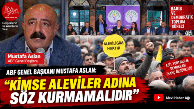 ABF Genel Başkanı Mustafa Aslan: “Kimse Aleviler Adına Söz Kurmamalıdır” / Video