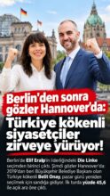 Hannover’de Belit Onay İkinci Kez Seçildi: Yüzde 61,5 Oy Aldı