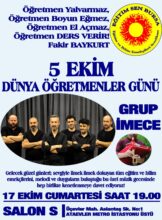 Eğitim Sen Bursa’dan Dünya Öğretmenler Günü Buluşmasına Çağrı: “Güneşin Sofrasında Buluşalım Dostlar”