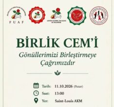 Fransa’daki Alevi Kurumlarından “Birlik Cemi” Çağrısı: “Gönüllerimizi Birleştirmeye Çağrımızdır”