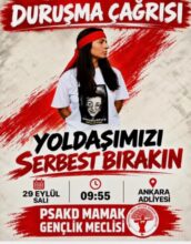 Cuma Erçe’den Şevin İçin Duruşma Çağrısı: “Yoldaşımızı Serbest Bırakın”