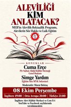 “Aleviliği Kim Anlatacak?”: MEB’in Alevilik-Bektaşilik Programı Canlı Yayında Tartışılacak