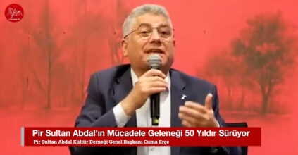 Cuma Erçe’den Alevi Kurumlarına Ortak Mücadele Çağrısı: “Bir Mücadele Platformunda Ortaklaşmalıyız” / Video
