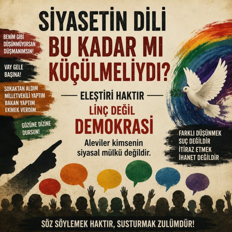 Siyasetin Dili Bu Kadar mı Küçülmeliydi?