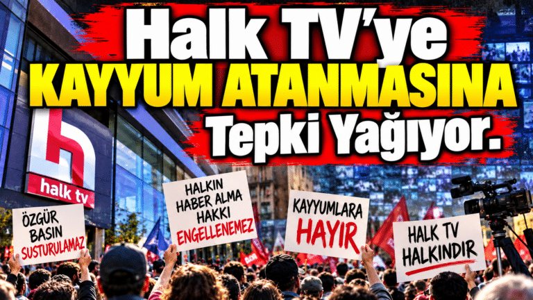 Halk TV’ye Kayyum Atanmasına Tepki Yağıyor: Siyasetçiler, Gazeteciler, Sendikalar ve Alevi Kurumlarından Ortak Ses / Video