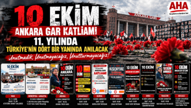 10 Ekim Ankara Gar Katliamı’nın 11. Yılında Türkiye’nin Dört Bir Yanında Anma: “Unutmadık, Unutmayacağız, Unutturmayacağız!”