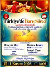 Almanya’da “Türkiye’de Barış Süreci” Paneli: Alevilerin Eşit Temsiliyeti ve Ortak Gelecek Tartışılacak