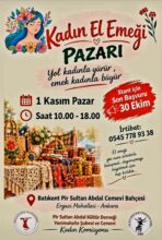 PSAKD Yenimahalle Şubesi Kadın Komisyonu’ndan Kadın El Emeği Pazarı: “Yol Kadınla Yürür, Emek Kadınla Büyür”