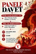 PSAKD Mamak Şubesi Kadın Meclisi’nden Panel Daveti: “Eşitlik, Adalet ve Hakikat Yolunda Kadın Mücadelesini Büyütelim”