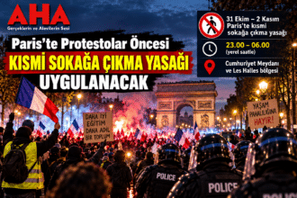 Paris’te Protestolar Öncesi Kısmi Sokağa Çıkma Yasağı: Sendikalar ve Sarı Yeleklilerden Tepki!
