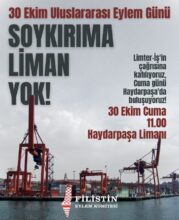Beş Kıtada Liman İşçilerinden Savaşa Karşı Ortak Eylem: “Soykırıma Liman Yok!”