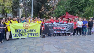 Muğla’da Eğitim Emekçileri Meydandaydı: “Okullar Güvenli Olmalı!” / Video