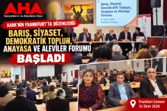 AABK’nin Frankfurt’ta Düzenlediği Barış, Siyaset, Demokratik Toplum, Anayasa ve Aleviler Forumu Başladı / Video