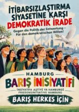 Hamburg Barış İnisiyatifi: “Antisemitizm Suçlaması Siyasi İtibarsızlaştırma Aracına Dönüştürülmemeli”