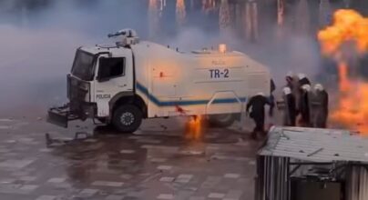 Türkiye’den Arnavutluk’a Hibe Edilen TOMA’lar Protestoların Hedefinde
