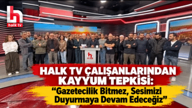 Halk TV Çalışanlarından Kayyum Tepkisi: “Gazetecilik Bitmez, Sesimizi Duyurmaya Devam Edeceğiz” / Video
